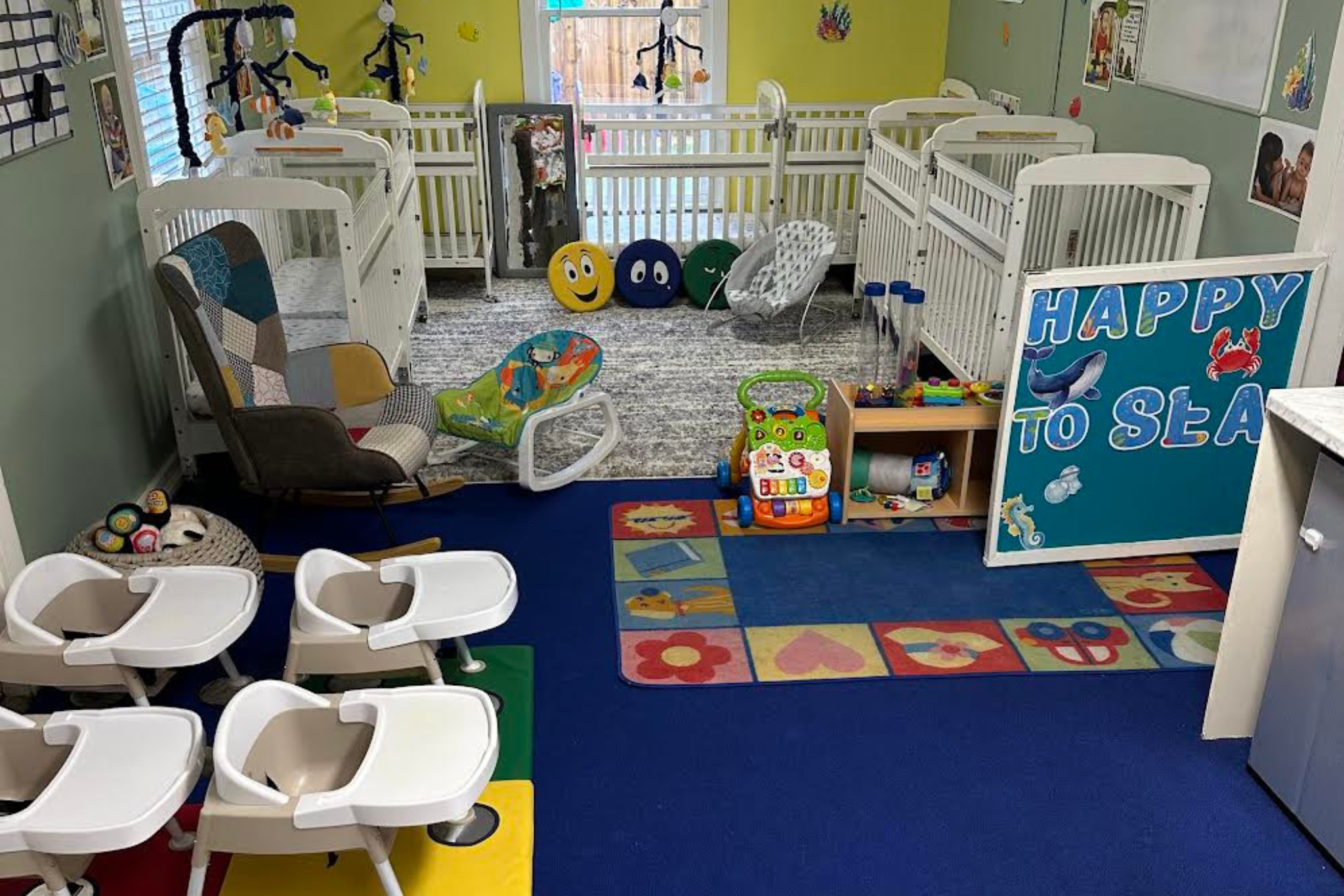 Infant Center for babies in North Raleigh ages 6 weeks to 1 years old